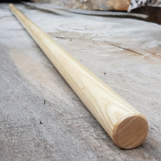Wooden Jo staff for aikido jodo kobudo 140 cm (55.1") - European Ash
