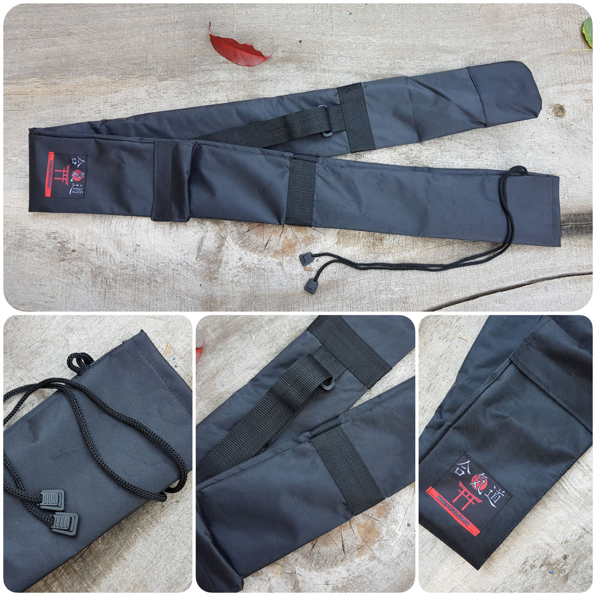 Carry case bag Bokuto Deluxe with a zip lock for bokken katana