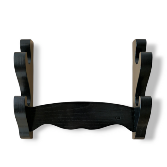 Handcrafted wooden sword display stand – perfect for katanas and collectibles