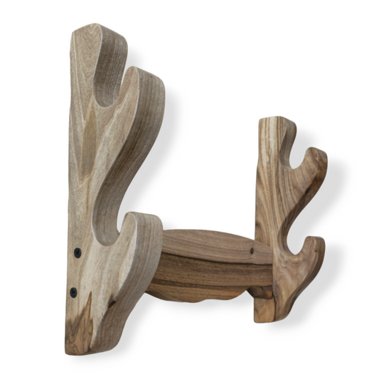 Durable wooden sword holder for samurai swords, katanas, and decorative blades