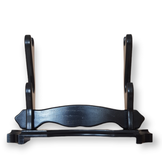 Exclusive Sword Katana Bokken Stand Holder "House of Treasures" - Natural Wood Ash- 2 layer