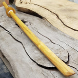 Wooden Long Chinese two-handed wushu sword Miao Dao 150 cm (59") - Robinia Wood