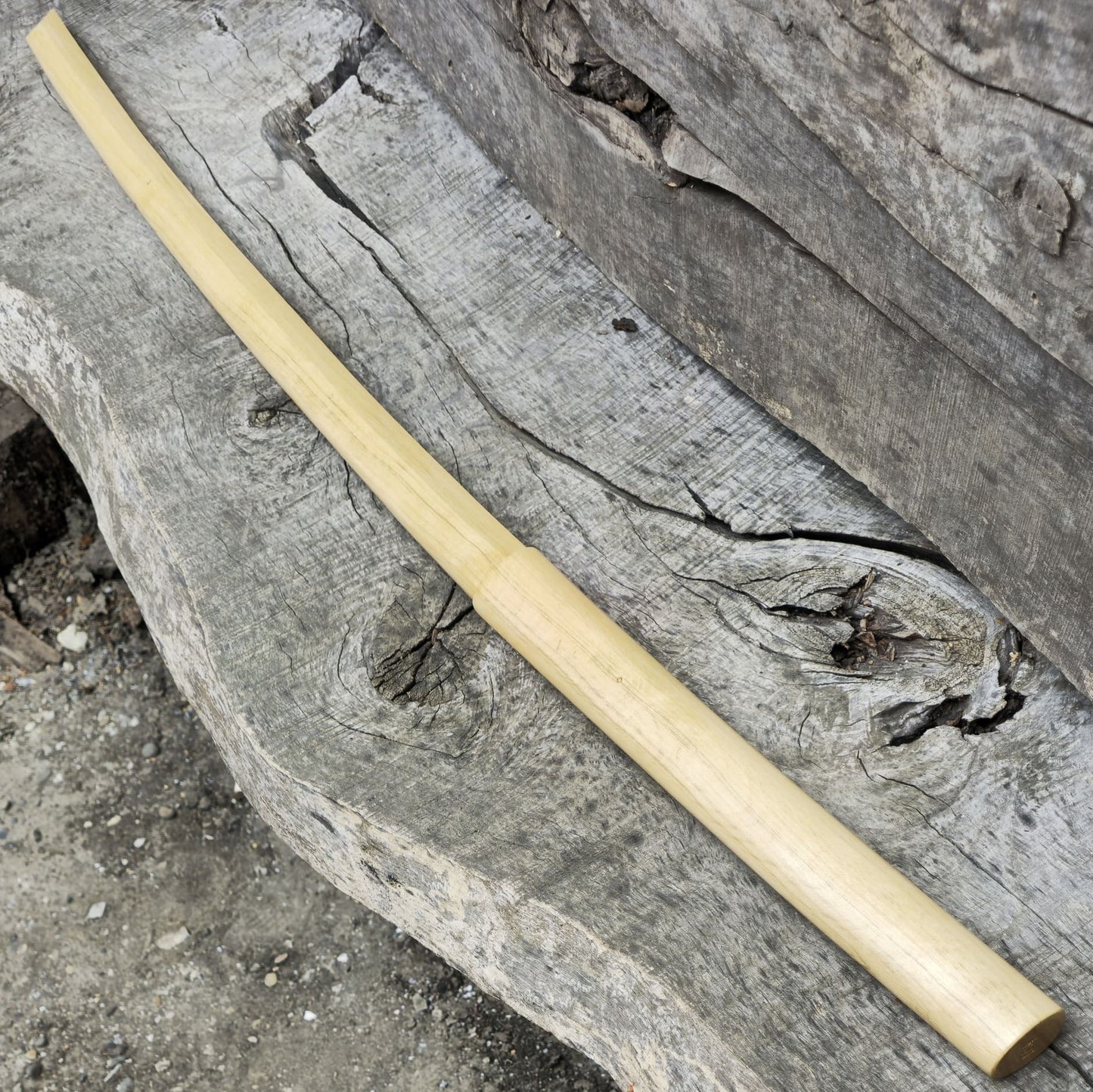 High-quality wooden bokken for martial arts training, crafted from durable wood with a smooth finish.