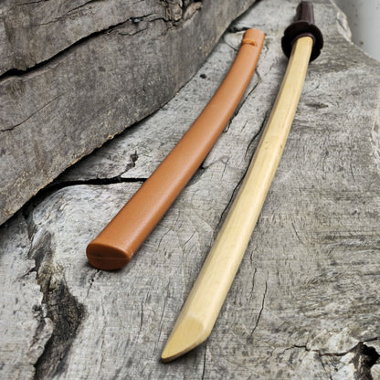 Premium wooden bokken for martial arts training, designed for kendo, aikido, and samurai practice. Durable wood with a smooth finish for optimal handling