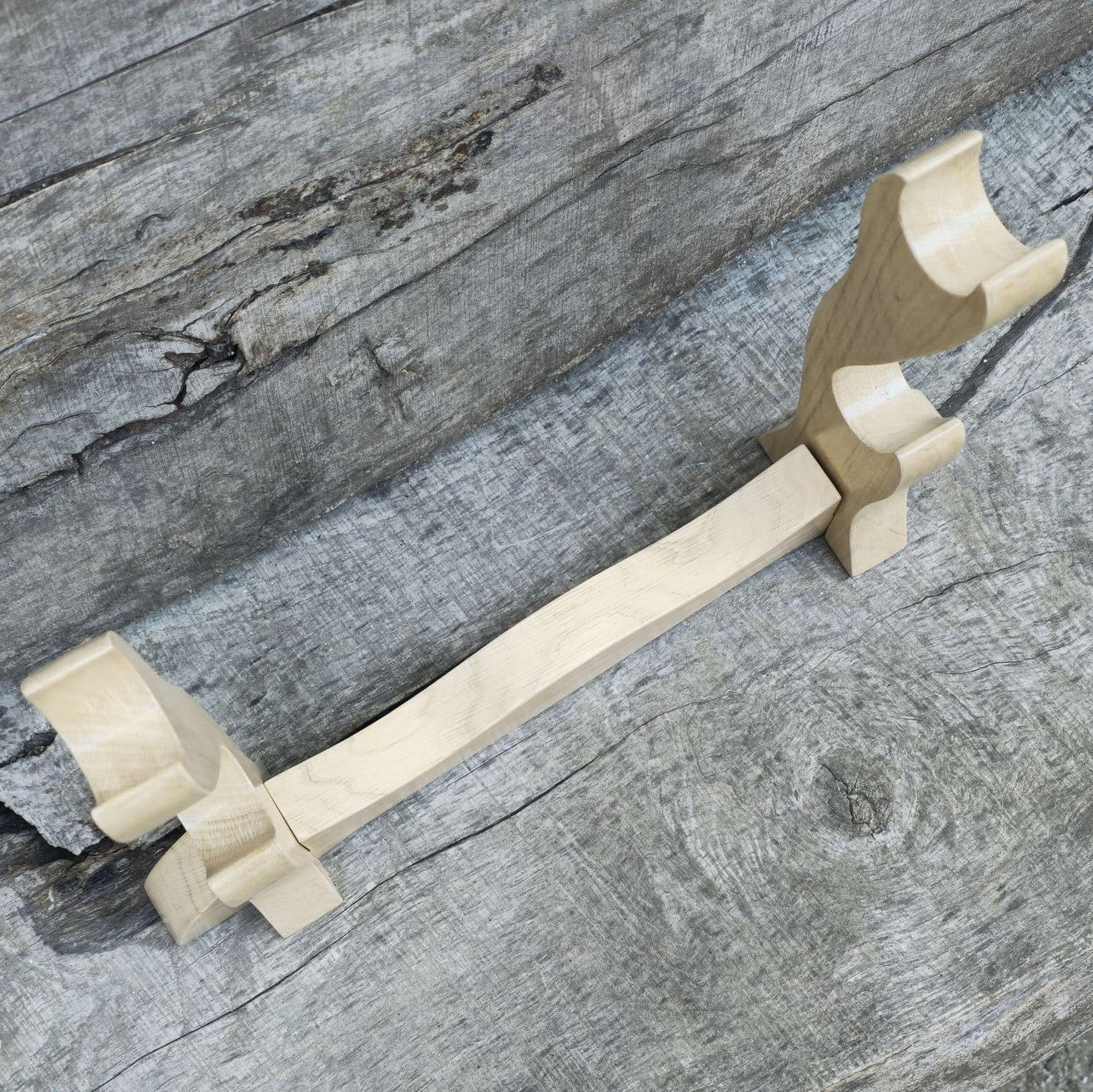 Premium wooden sword stand for katana, samurai, and collectible swords