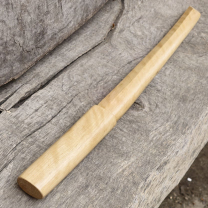 wooden short practice sword