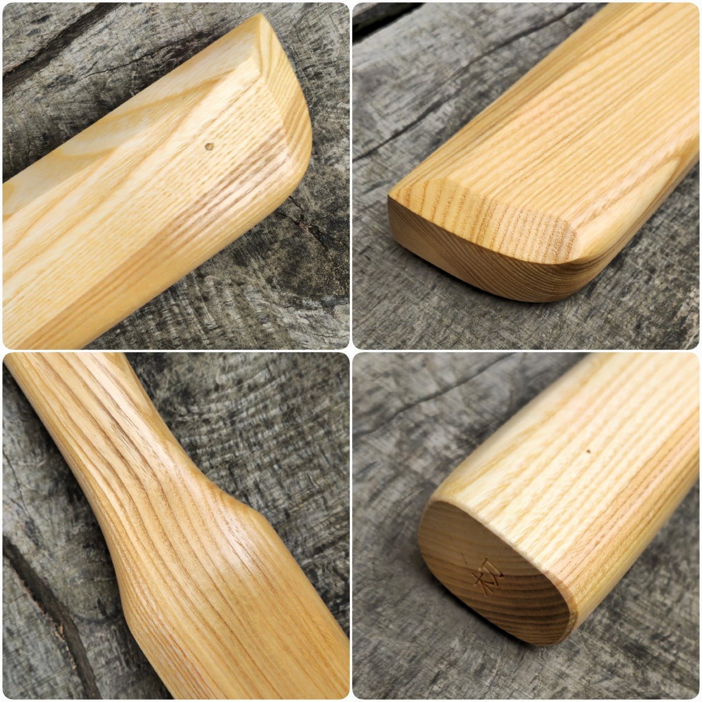 Heavy wooden suburito bokken for strength and technique training in kendo and aikido. Made from solid hardwood with a smooth, balanced design.