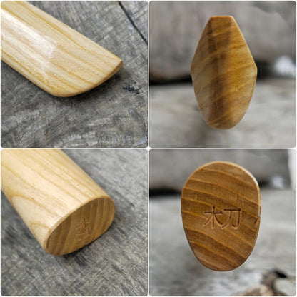 High-quality wooden bokken for martial arts training, crafted from durable wood with a smooth finish.
