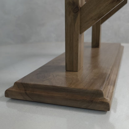 legant wooden stand for sword display – ideal for collectors and martial artists