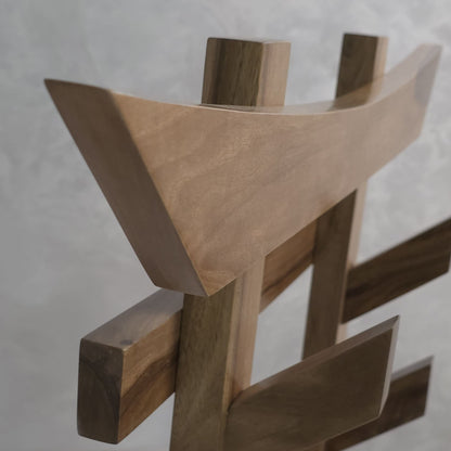 legant wooden stand for sword display – ideal for collectors and martial artists