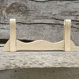 Sword Katana Bokken Stand Holder - Natural Wood Hornbeam - 1 layer