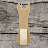 Sword Katana Bokken Stand Holder - Natural Wood Hornbeam - 1 layer