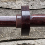 Wooden garda for practice sword and bokken, hands protector