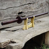 Handcrafted Kashima Shin Ryu wooden bokken for kendo, kenjutsu, and aikido practice.