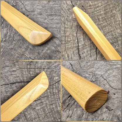 Premium wooden bokken for martial arts training, designed for kendo, aikido, and samurai practice.