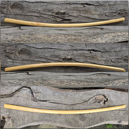 Premium wooden bokken for martial arts training, designed for kendo, aikido, and samurai practice.