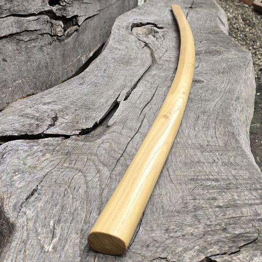 Premium wooden bokken for martial arts training, designed for kendo, aikido, and samurai practice.