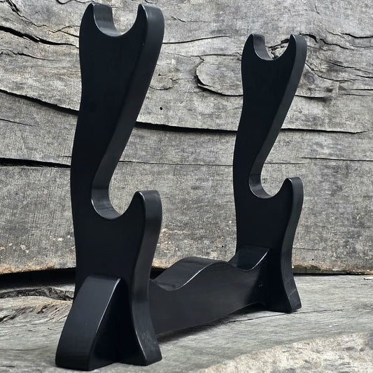 Підставка для меча Katana Bokken - натуральна деревина Robinia - 2 шари