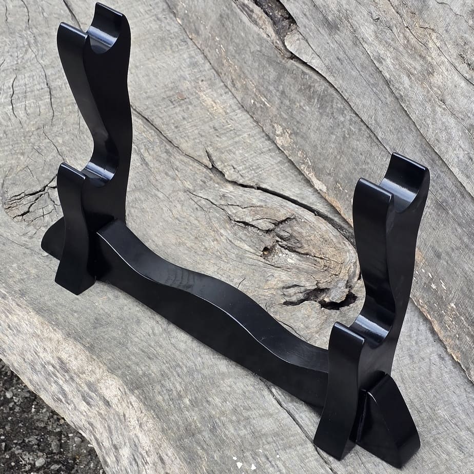 Підставка для меча Katana Bokken - натуральна деревина Robinia - 2 шари