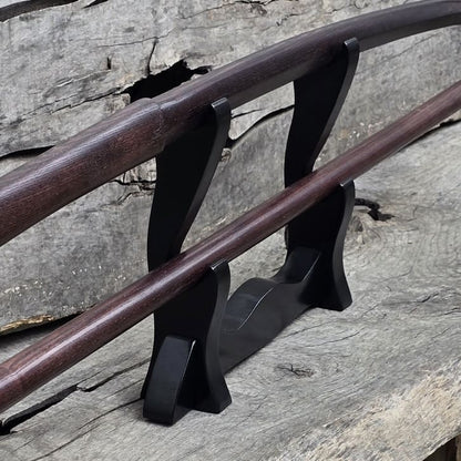Підставка для меча Katana Bokken - натуральна деревина Robinia - 2 шари