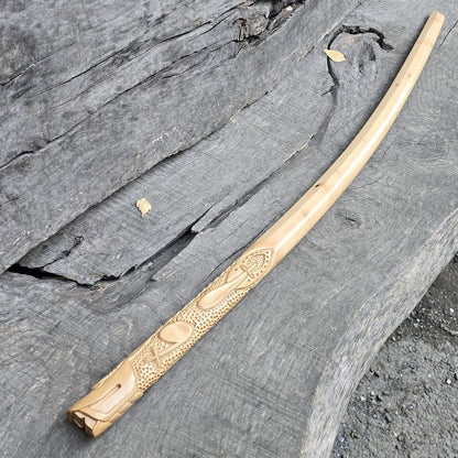 Bokken Deluxe Dragon 100 (39.4") cm - Aikido, Kenjutsu - Dogwood