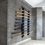 Showcase your Katana, Bokken, or Iaido swords with this beautifully crafted wooden wall rack.