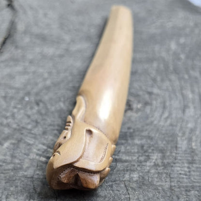 Wooden knife tanto Deluxe Dragon - Dogwood