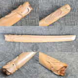 Wooden knife tanto Deluxe Dragon - Dogwood