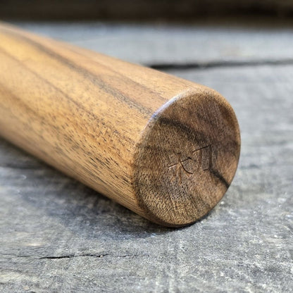 Tanbon solid wooden training short stick - Walnut, handcrafted