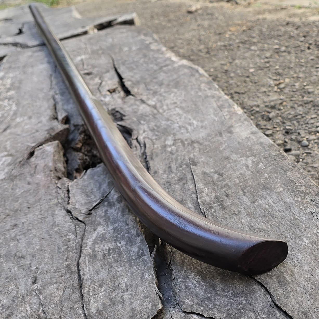 Wooden Naginata 214 cm (84") - European Ash