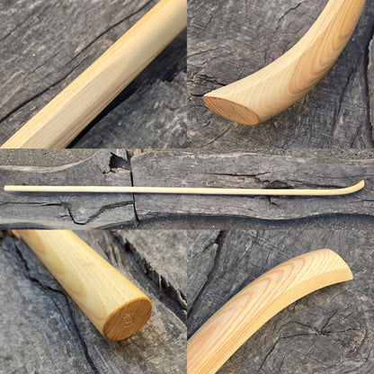 Wooden Naginata 214 cm (84") - European Ash