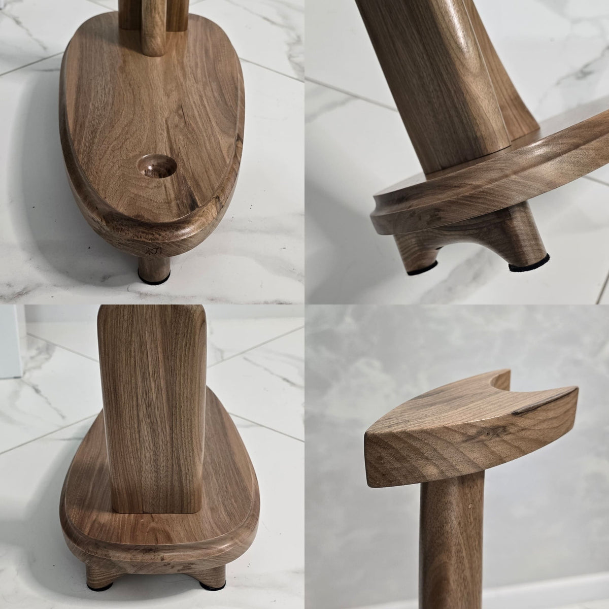 Wooden solid display for sword katana 