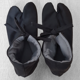 Японський самурай Айкідо Іайдо Табі Чорні туфлі на зав'язках для татамі