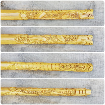 Bokken Deluxe Dragon 102 (40,1") см - Айкідо, Кендзюцу - Robinia Wood