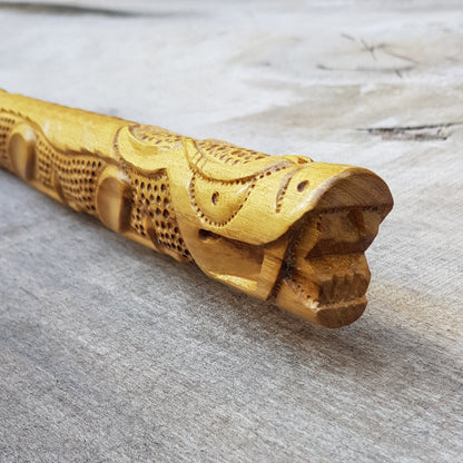 Bokken Deluxe Dragon 102 (40,1") см - Айкідо, Кендзюцу - Robinia Wood