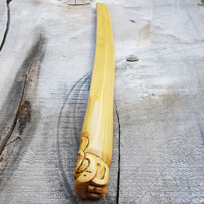 Wakizashi Deluxe Dragon- Japanese Small Wooden Sword 68 cm (27") - Robinia