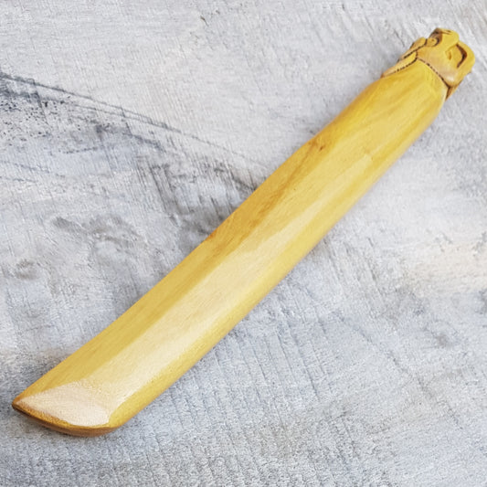 Wooden knife tanto Deluxe Dragon - Robinia Wood