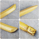 Wooden knife tanto Deluxe Dragon - Robinia Wood