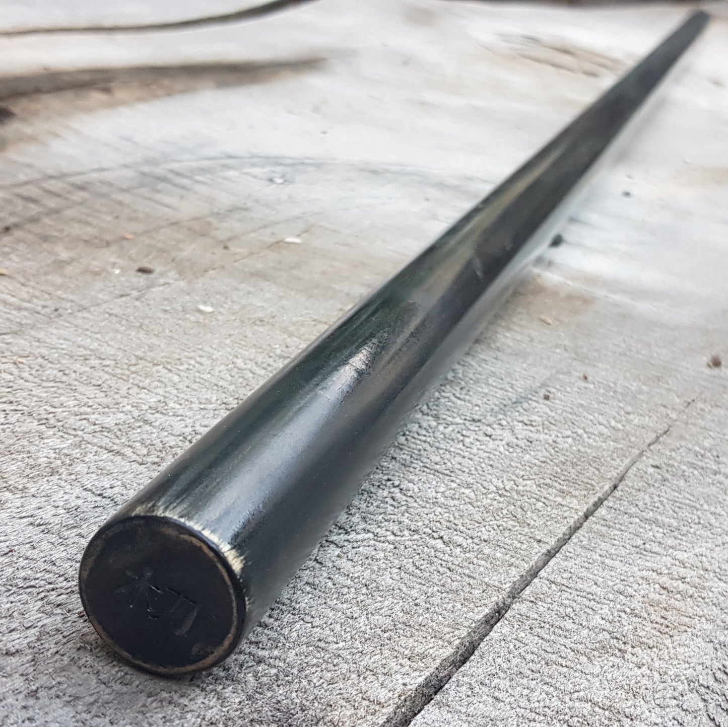 Wooden Jo staff for aikido jodo kobudo 128 cm (50.4") - European Hornbeam