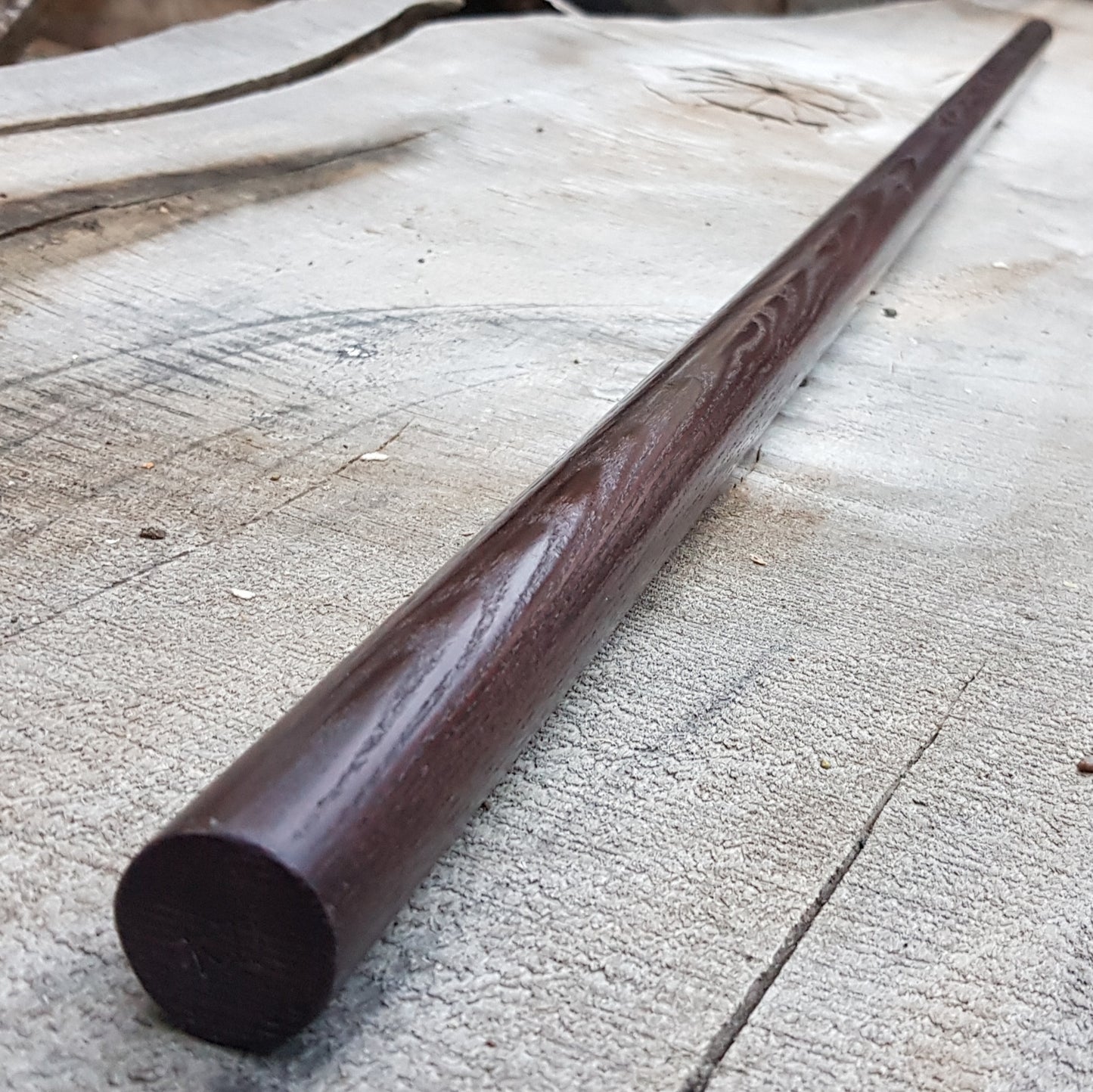 Wooden Jo staff for aikido jodo kobudo 150 cm (59") - European Ash