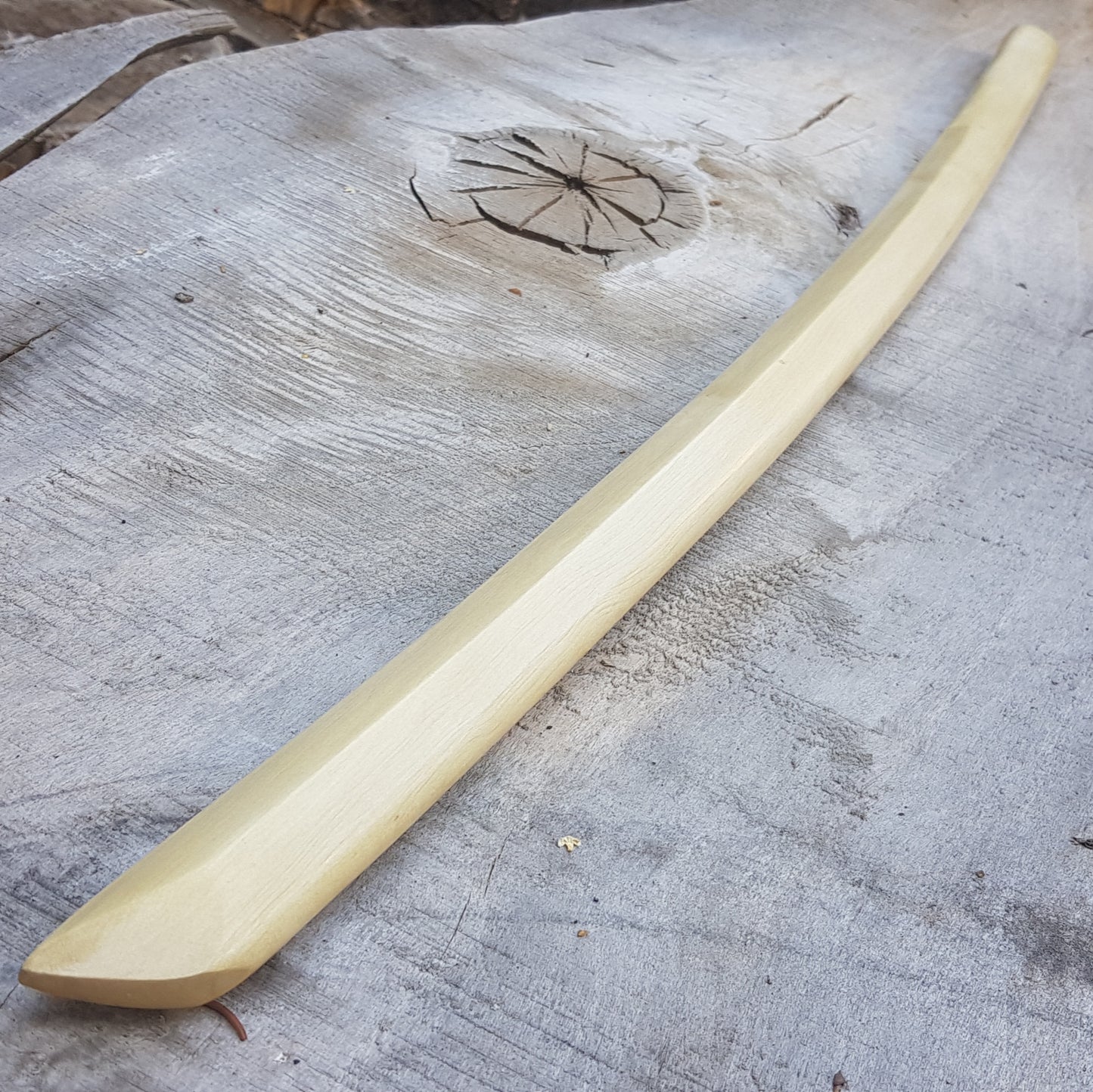 Wooden bokken - Japanese sword - Bokuto 75 cm (29.53")- Aikido and Kendo - European Hornbeam