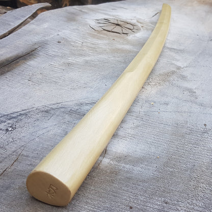 Wooden bokken - Japanese sword - Bokuto 75 cm (29.53")- Aikido and Kendo - European Hornbeam