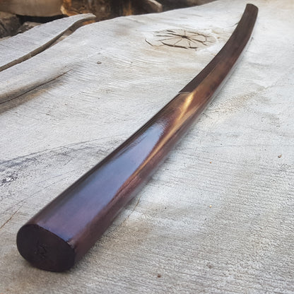Wooden bokken - Japanese sword - Bokuto 90 cm (35.5") - Aikido and Kendo - European Hornbeam