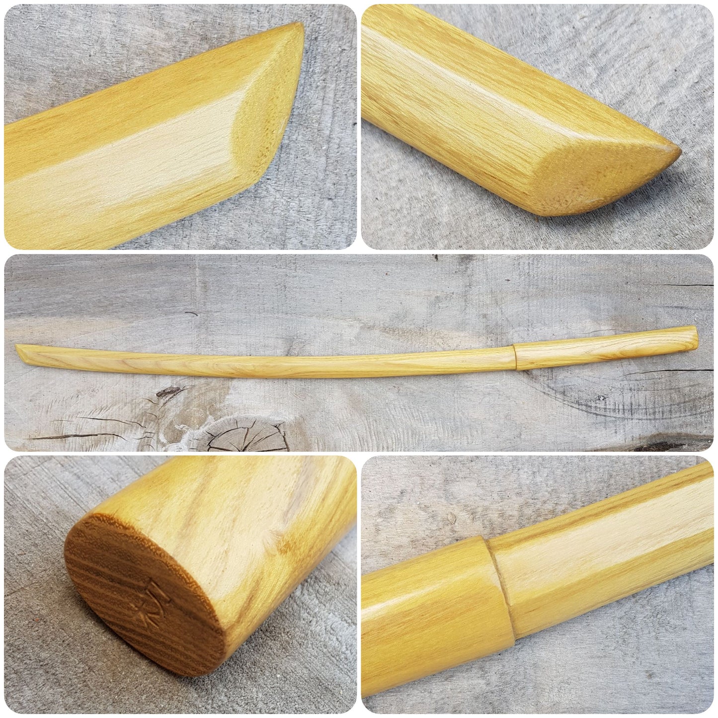 Japanese Bokken Daito 102 (40.1") - Aikido, Kendo - Robinia Wood