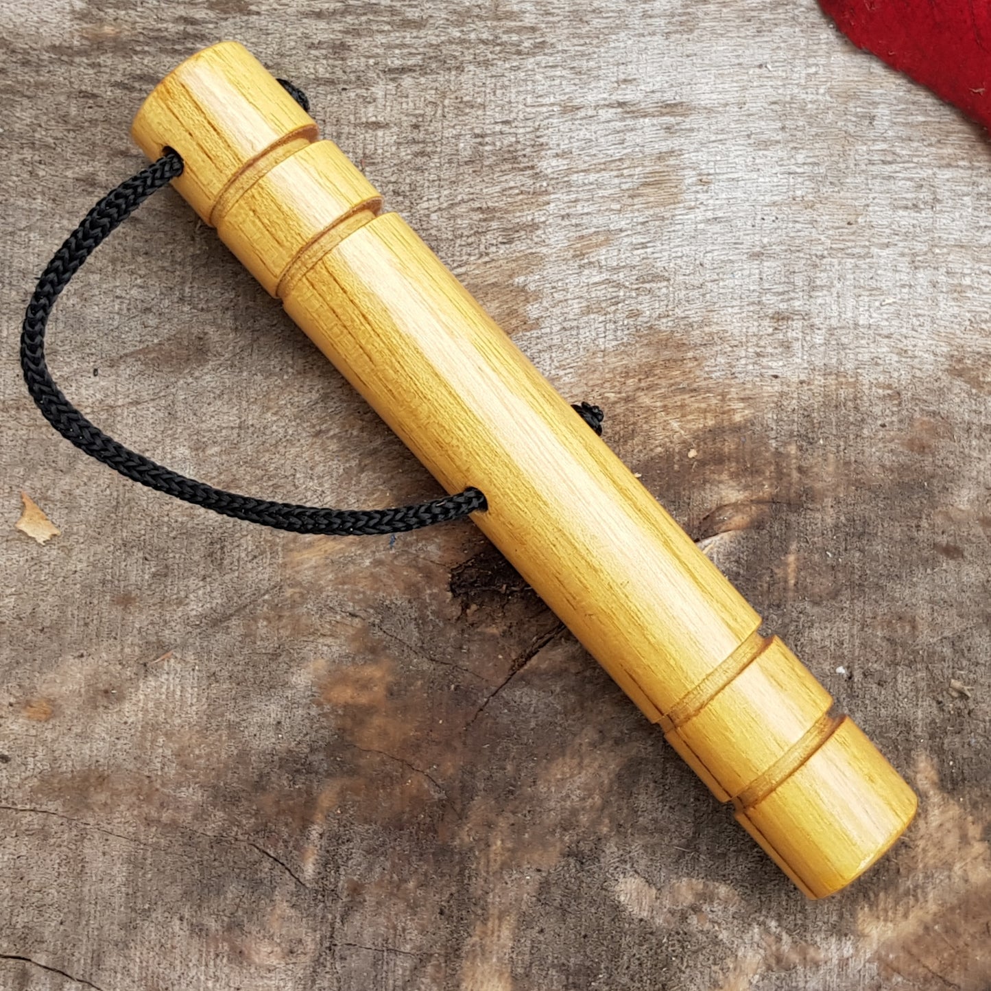 Дерев'яна масажна тренувальна паличка yawara з тупими кінцями - Robinia Wood