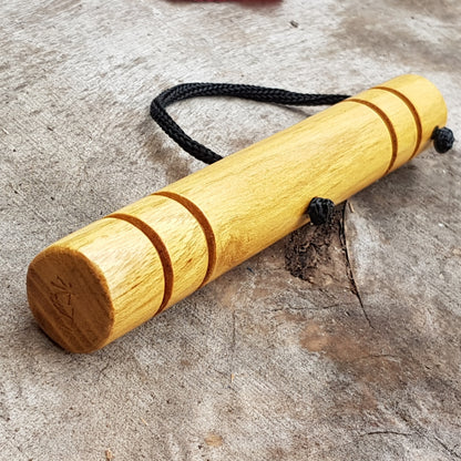 Дерев'яна масажна тренувальна паличка yawara з тупими кінцями - Robinia Wood