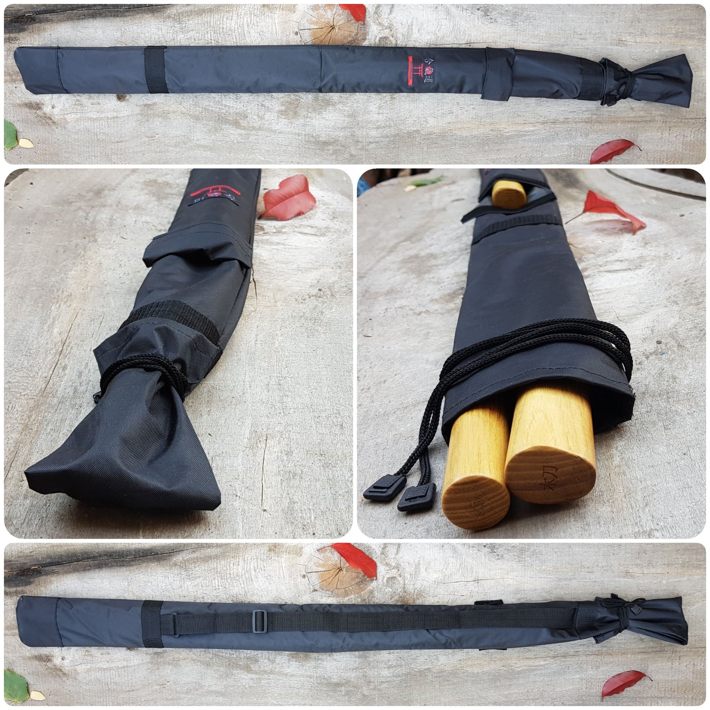 The carry case for aikido weapons - bag for Bokken Jo Tanto 145 cm (57")