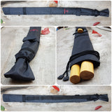 The carry case bag for long stick Bo, Jo 195 cm (77")
