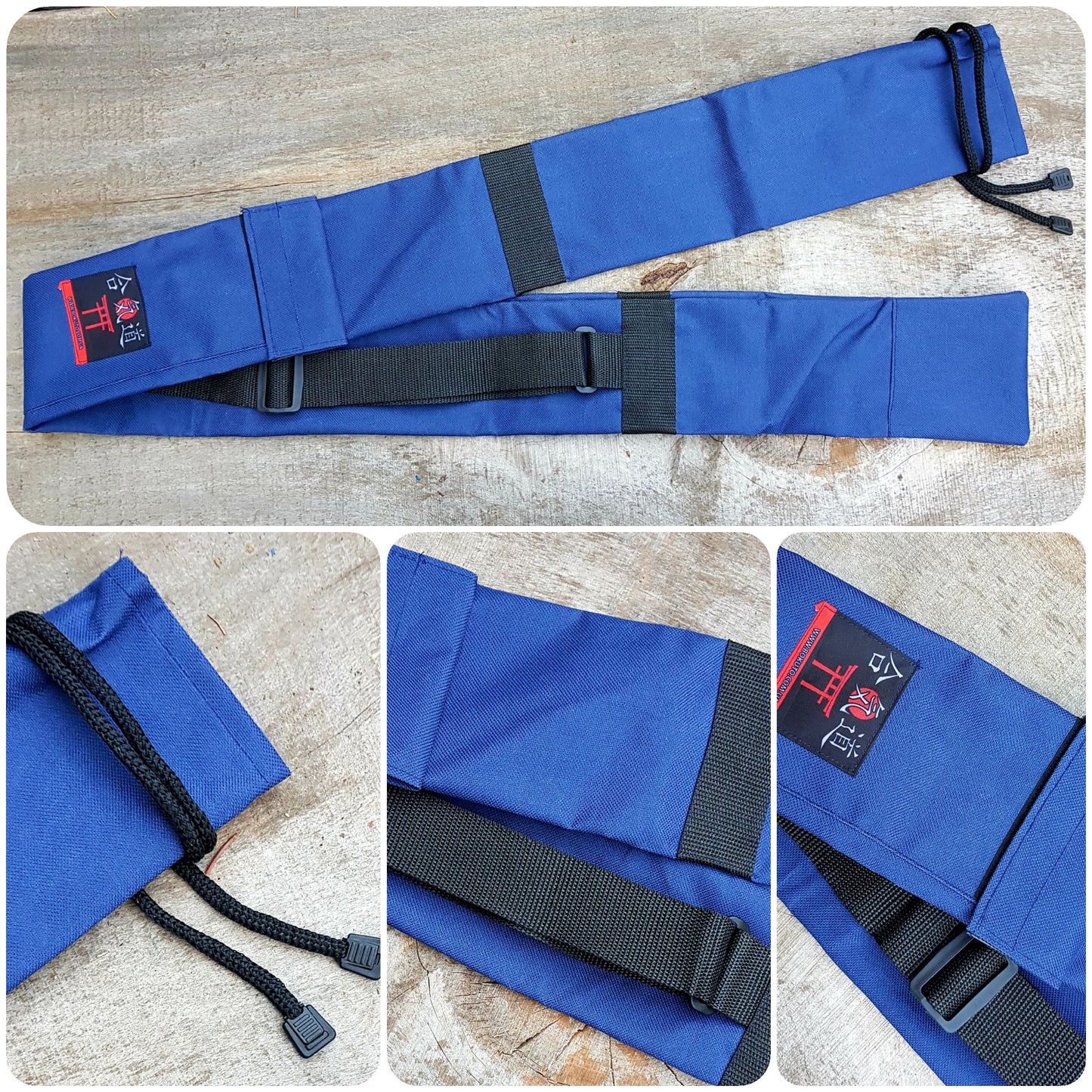 The carry case bag for long stick Bo, Jo 195 cm (77")
