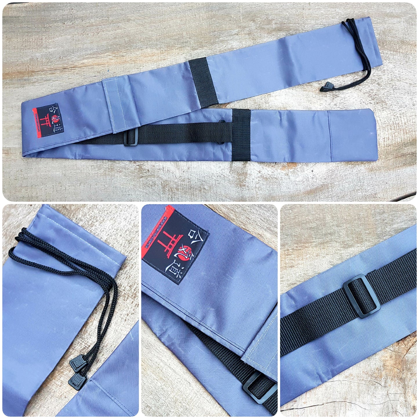 The carry case for aikido weapons - bag for Bokken Jo Tanto 145 cm (57")